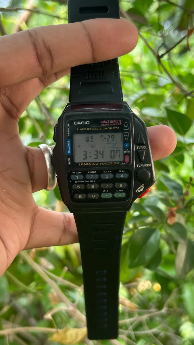 Vintage Casio Wrist Remote Controller